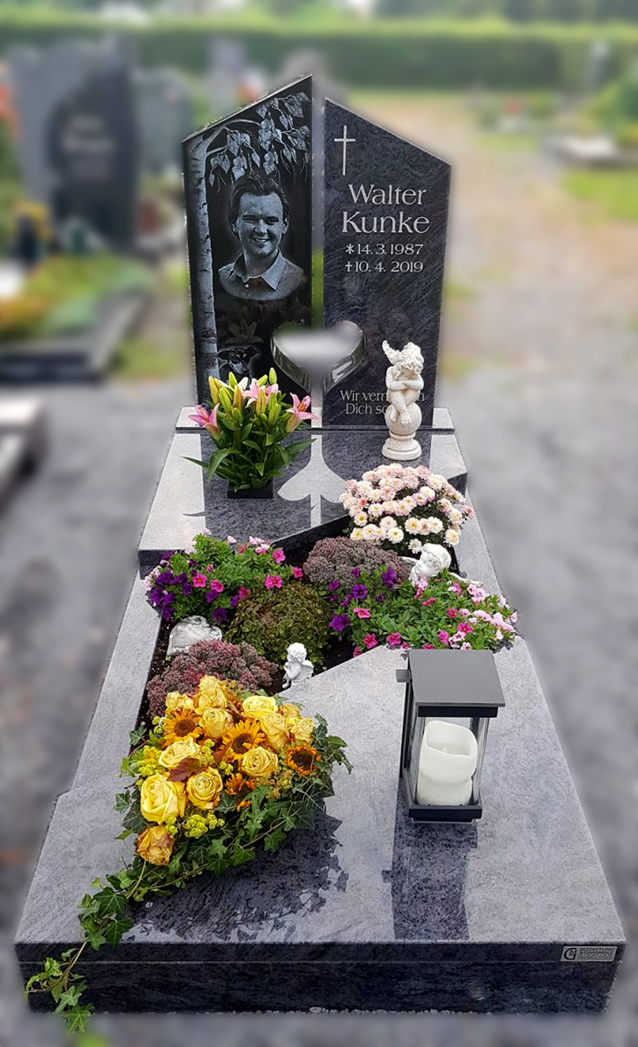 Grabmal Kunke, Irlich