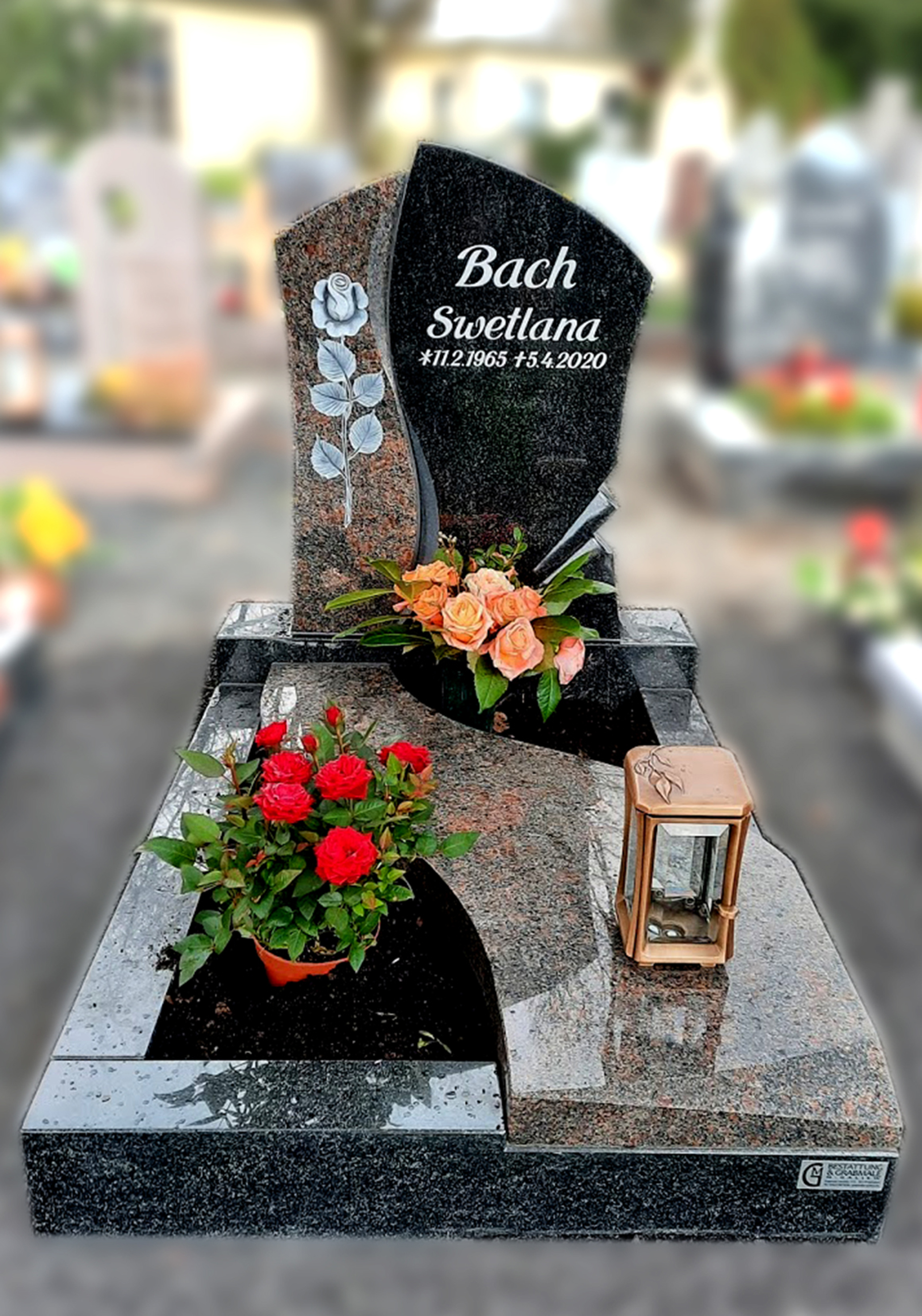 Urnengrab Bach